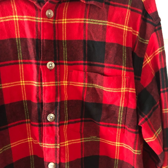 Urban Outfitters Oversized Button Down Flannel - Picture 4 of 5